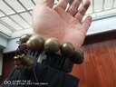 硕亨小叶紫檀满金星手串男檀香盘玩佛珠沉香黄花梨手链女文玩手串珠子 绿檀香木20MM*12颗香味持久 实拍图