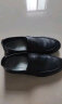 木林森（MULINSEN）男鞋商务休闲头层牛皮套脚冲孔透气凉皮鞋 SM207902 晒单实拍图