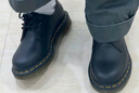 马丁（DR.MARTENS）1461 Nappa舒适百搭通勤哑光软皮黑色薄底皮鞋单鞋父亲节礼物 黑色 39 实拍图