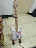FENDER芬达Squier电吉他SONIC音速初学者入门芬德摇滚吉它乐器ST TELE 【FSR限量】单单双 蓝绿色ST 实拍图