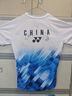 尤尼克斯新款尤尼克斯羽毛球服男女汤尤杯国家队国羽大赛比赛服上衣短袖 男款上衣10581白蓝+大赛版VC速干 XL 实拍图