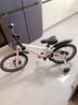 凤凰儿童自行车单车2-3-4-6-9-10岁男孩童车中大童女孩小孩宝宝脚踏车 珍珠粉 16寸 实拍图