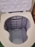 便携式车上车载马桶户外厕所折叠旅行防臭应急男女士大人儿童露营 印花灰有盖桔+保暖垫+12固化15袋 实拍图