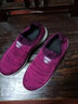 福来红老北京布鞋女软底妈妈鞋一脚蹬懒人鞋中老年运动休闲鞋老年健步鞋 紫色 39 实拍图