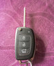 卡迪通新款现代名图iX35朗动全新胜达折叠遥控器汽车钥匙替换外壳钥匙  三键外壳内齿 实拍图