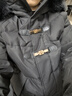 森马（Semir）羽绒服女冬季长款大毛领连帽红色厚外套收腰挺括显瘦107823113008 实拍图
