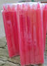 呈爱家用蜡烛停电应急照明大焟烛喜事无烟无味备用供佛耐烧腊烛 红色细款直径1厘米长13.5厘米 10支装 实拍图