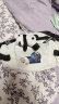卡卡树斜挎包男休闲胸包女韩版背包潮流大容量运动手机包 白色（熊猫挂件+徽章） 实拍图