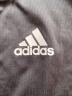 adidas休闲速干健身上衣圆领短袖T恤男装夏季阿迪达斯官方轻运动 黑色/白色 XS 实拍图
