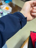 啄木鸟冲锋衣外套女春秋冬三合一可拆卸登山妈妈风衣订制工作服团购LOGO 女款蓝色单外套 M 实拍图