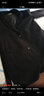 艾梵斯贝毛呢外套大衣男士中长款冬季加厚宽松韩版潮流高级感风衣呢子外套情侣ins潮牌冬季风衣外套大衣 黑色 3XL 实拍图