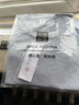 雾卡 【三件装】短袖t恤男纯色棉宽松夏季士半袖潮流衣服情侣装 浅灰+雾蓝+卡其 6XL 建议210-230斤 实拍图