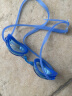 英发（YINGFA）泳镜高清防雾竞速比赛训练小镜框学生男女游泳眼镜 Y570AF 蓝色 实拍图