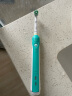 欧乐B电动牙刷成人 圆头牙刷情侣礼物3D声波旋转摆动充电式 D16绿色 日常清洁 博朗精工 实拍图