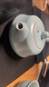 苏氏陶瓷汝窑茶具套装忠义茶壶开片可养金线一壶两茶杯整套功夫茶具节日礼 实拍图