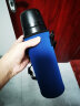 UOSU杯套大容量隔热通用保护套便携斜挎水杯子袋防烫保温杯水壶套背带 背带款-宝蓝8.0*22 晒单实拍图