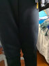 纯贝兔童装男同款女童裤子新款冬季夹棉加绒三层加厚北方保暖儿童棉裤一条过冬中大童外穿休闲修身长裤 黑色183三层羊胎绒加厚 170（建议身高165cm左右） 实拍图