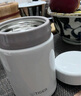 虎牌（TIGER）焖烧杯MCA-B25C 迷你袖珍保温保冷杯汤粥杯多彩直身杯250ml 粉白PV250ml 实拍图