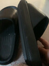 利达妮（TZLDN）抗菌防臭拖鞋男士夏季黑色不臭脚踩屎感防滑厚底静音EVA凉拖鞋女 黑色【4.0cm厚底防滑】 44-45 【标准码】 实拍图