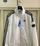 adidas情侣款复古风梭织立领夹克外套男女秋季阿迪达斯官方三叶草 亮白 M 实拍图