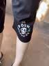 POUM休闲工装七分裤男士夏季宽松潮流速干冰丝运动短裤TQ05黑色L 实拍图