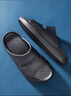 李宁反伍SLIDE OG拖鞋男鞋2025夏季篮球潮流透气柔软凉鞋ABTV007 黑巧褐-2 43.5 (275mm) 实拍图