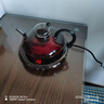 全度煮茶壶花茶壶套装英式泡茶壶茶具加厚耐热玻璃北欧风格轻奢养生壶 小坐圆形底座+灰财鼠壶500ml2件 实拍图