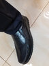 双星八特2025秋冬新款皮鞋男商务正装皮鞋男士英伦休闲鞋青年时尚简约百搭 黑色-WDSM-78033 41 实拍图