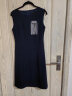 ROEYSHOUSE罗衣职业套装女春装新款西服外套无袖连衣裙两件套07255 深蓝色 M 晒单实拍图
