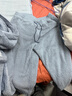 蕉内绒绒506H睡衣男女士卫衣版可外出家居服套装羊羔绒加厚秋冬季保暖 【男士】雪蓝 2XL 实拍图