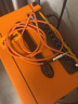 Orange橘子电吉他线降噪连接线演出电箱贝斯单块喇叭音频线 Crush直弯头 乐器连接线【3米】 实拍图