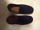 东福春老北京布鞋男传统手工老人千层底黑色老布鞋防滑青年懒人一脚蹬 黑色（加棉冬款） 43 实拍图