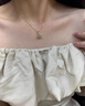 蔓笙福袋项链女士玉色轻奢女生锁骨链2025新款吊坠情人节礼物送女友 项链【精美礼盒】 实拍图