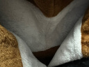 南极人冬季中老年皮裤男士皮毛一体加绒加厚防水防油摩托车机车护膝皮裤 黑色 2XL（130-145斤） 实拍图