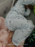 红豆儿童睡衣男女童春夏薄款纯棉家居服套装长袖裤空调服J3269水蓝110 实拍图