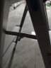 中创梯子家用轻量专业家用人字梯加厚铝合金 三步梯凳0.8米 LHS-S-03 实拍图