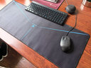 森松尼（sunsonny） 鼠标垫超大号游戏电竞加大加厚电脑笔记本锁边桌垫吃鸡lol家用办公男女生 射线大号（800*300mm） 实拍图