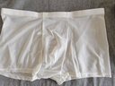 坤随 全透明男士内裤性感平角超薄冰丝夏季网纱大码全露四角裤透气 【白色】全透平角内裤 1条 3XL （建议150-170斤） 实拍图