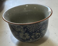 琦轩源老陶泥青花瓷茶杯复古品茗杯男女个人专用主人杯喝茶陶瓷功夫茶杯 实拍图
