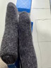 恒源祥山羊绒袜子保暖蓄热纯色加绒加厚秋冬季冬天羊毛中筒袜 男款-2藏青2黑 4双 均码 实拍图