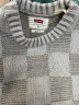 Levi's【商场同款】李维斯24春夏男士毛衣针织衫百搭潮流休闲 格纹 XS 实拍图