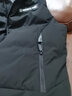 雪中飞男士短款连帽羽绒服马甲秋冬季保暖防寒可拆卸连帽羽绒背心 9752黑色 L (175) 实拍图