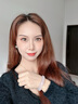 可辰玉髓手镯高冰种玉髓玛瑙镯子少女款送女友送老婆生日礼物礼品 内径58-59【适合105-120斤】 实拍图