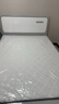 首年全实木床轻奢床现代简约主卧双人床白色高箱储物婚床卧室家具 静音床+床头柜*1+椰棕床垫 1.5米*2米框架款 实拍图