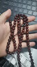沐恩印度小叶紫檀手串老料顺纹高油高密男女款佛珠 8mm*108颗SL2329 实拍图