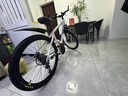 Jeep吉普山地车自行车学生成人减震碟刹通勤变速越野青少年巡航者C800 巡航者-辐条轮-钢琴白 26寸(建议身高156-180cm) 27速旗舰版（铝合金） 实拍图