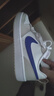 耐克（NIKE）官方NIKE COURT BOROUGH LOW 2 耐克酷菠萝大童运动鞋 HQ1189 141帆白/游戏宝蓝/白/浅土褐/峡谷绿/小径红 36.5 实拍图