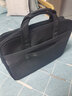 LYALPH公文包防水超大容量15.6英寸19尼龙牛津布电脑手提男士单肩文件包 黑色15.6寸-6608S 加厚0英寸 实拍图