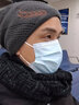 泛行客帽子男冬季男士毛线帽加绒加厚针织帽冬天户外棉套头帽保暖包头帽 灰色两件套【帽子+围脖】 均码【55-62cm】 实拍图