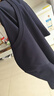 海澜之家（HLA）短袖T恤男冰爽棉撞色圆领凉感短袖男 藏青53 XL 180/96A 推荐76-82kg 实拍图